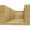 Ekena Millwork 6in. W x 4in. H x 16in. L Concord Woodgrain TimberThane Rafter Tail, Primed Tan RFTUR06X04X16CONRCPR - alternate 2